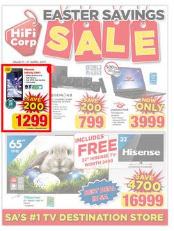 HiFi Corp : Easter Savings Sale (11 Apr -17 Apr 2017), page 1