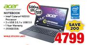 Acer 15.6" Notebook