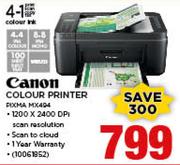 Canon Colour Printer PIXMA MX494