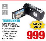 Telefunken 12MP Digital Video Camera