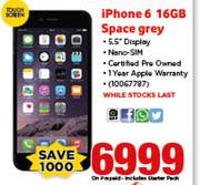 Apple iPhone 6 16GB Space Grey