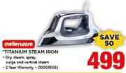 Mellerware Titanium Steam Iron