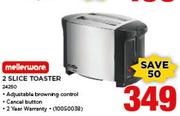 Mellerware 2 Slice Toaster 24250