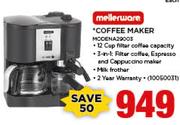 Mellerware Coffee Maker MODENA29003