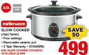 Mellerware 3.5Ltr Slow Cooker 27565 TEMPO