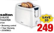 Salton 2 Slice Toaster ST201