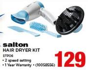 Salton Hair Dryer Kit STP06