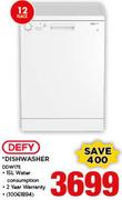 Defy 12 Place Dishwasher DDW175