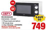 Defy 20Ltr Microwave MWM2030W/DMO367