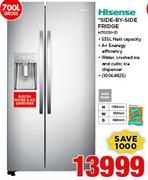 Hisense 700Ltr Side By Side Fridge H700SI-ID