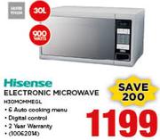 Hisense 30Ltr Electronic Microwave H30MOMMEGL