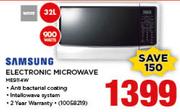 Samsung 32Ltr Electronic Microwave ME9114W