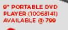 Diamond 9" Portable DVD Player