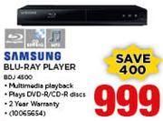 Samsung Blu-Ray Player BDJ4500