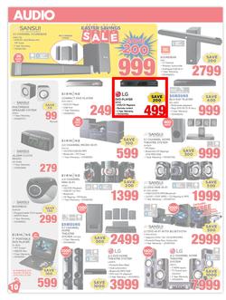 HiFi Corp : Easter Savings Sale (11 Apr -17 Apr 2017), page 10