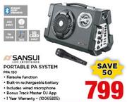 Sansui Portable PA System PPA150