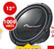 Pioneer 12" 1400W Subwoofer
