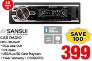 Sansui Car Radio MP3 USB-MA01