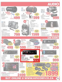 HiFi Corp : Easter Savings Sale (11 Apr -17 Apr 2017), page 11