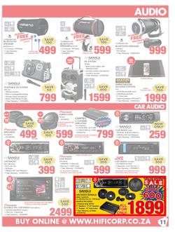 HiFi Corp : Easter Savings Sale (11 Apr -17 Apr 2017), page 11