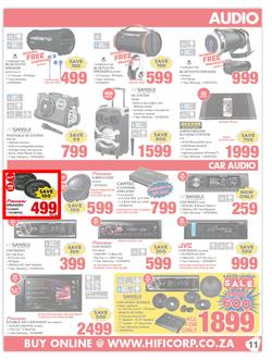 HiFi Corp : Easter Savings Sale (11 Apr -17 Apr 2017), page 11