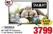 Sansui 40" FHD LED Smart TV SLEDS40FHD
