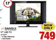 Sansui 17" HD Ready LED TV STY0417