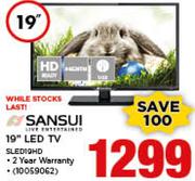 Sansui 19" HD Ready LED TV SLED19HD