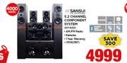 Sansui 4000 Watts 5.2 Channel Component System SHT-6200