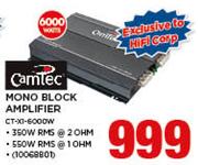 Camtec Mono Block Amplifier CT-X1-6000W