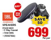 JBL 210W 6x9” Speakers STAGE 9603-Per Pair