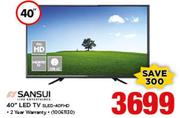 Sansui 40" LED TV SLED-40FHD