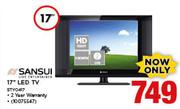 Sansui 17" LED TV STY0417