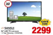 Sansui 32" LED TV SLED32HDR