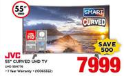 JVC 55" Curved UHD Smart TV UHD 55N776