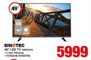Sinotec 49" Full HD LED TV 49E3000G