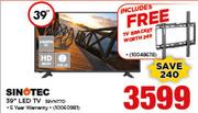 Sinotec 39" HD Ready LED TV 39VN77D