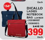 Dicallo 15.6" Ladies Notebook Notebook LLW9529-Each