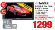 Sansui Double Din Car Radio CAV700B