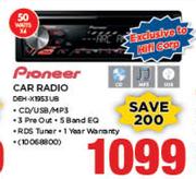Pioneer Car Radio DEH-X1953UB