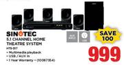 Sinotec 5.1 Channel Home Theatre System HTS-517
