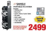 Sansui Portable PA System PPA1800
