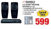Sansui 2.0 Home Theatre System SHT-200