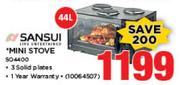 Sansui 44Ltr Mini Stove SO-4400