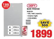 Defy 120Ltr Bar Fridge B4802H