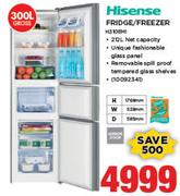 Hisense 300Ltr Fridge/Freezer H310EMI