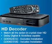 DSTV HD Decoder Including Installation
