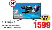 Diamond 24" LED TV DFG24VMNW
