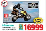 Hisense 65" UHD Smart TV