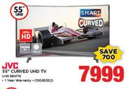 JVC 55" Curved Smart UHD TV